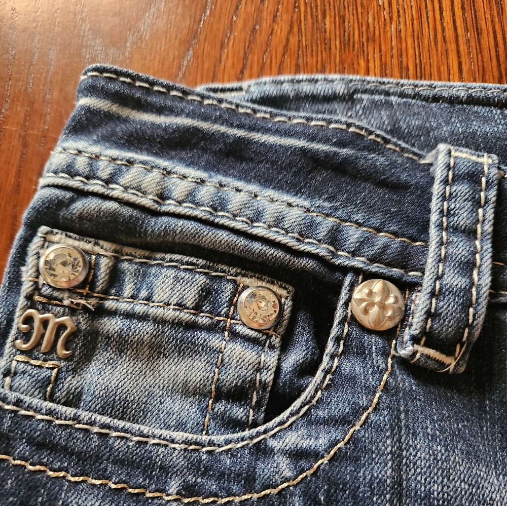 Miss Me Skinny Standard Size 28 Inseam 31 - Picture 5 of 8